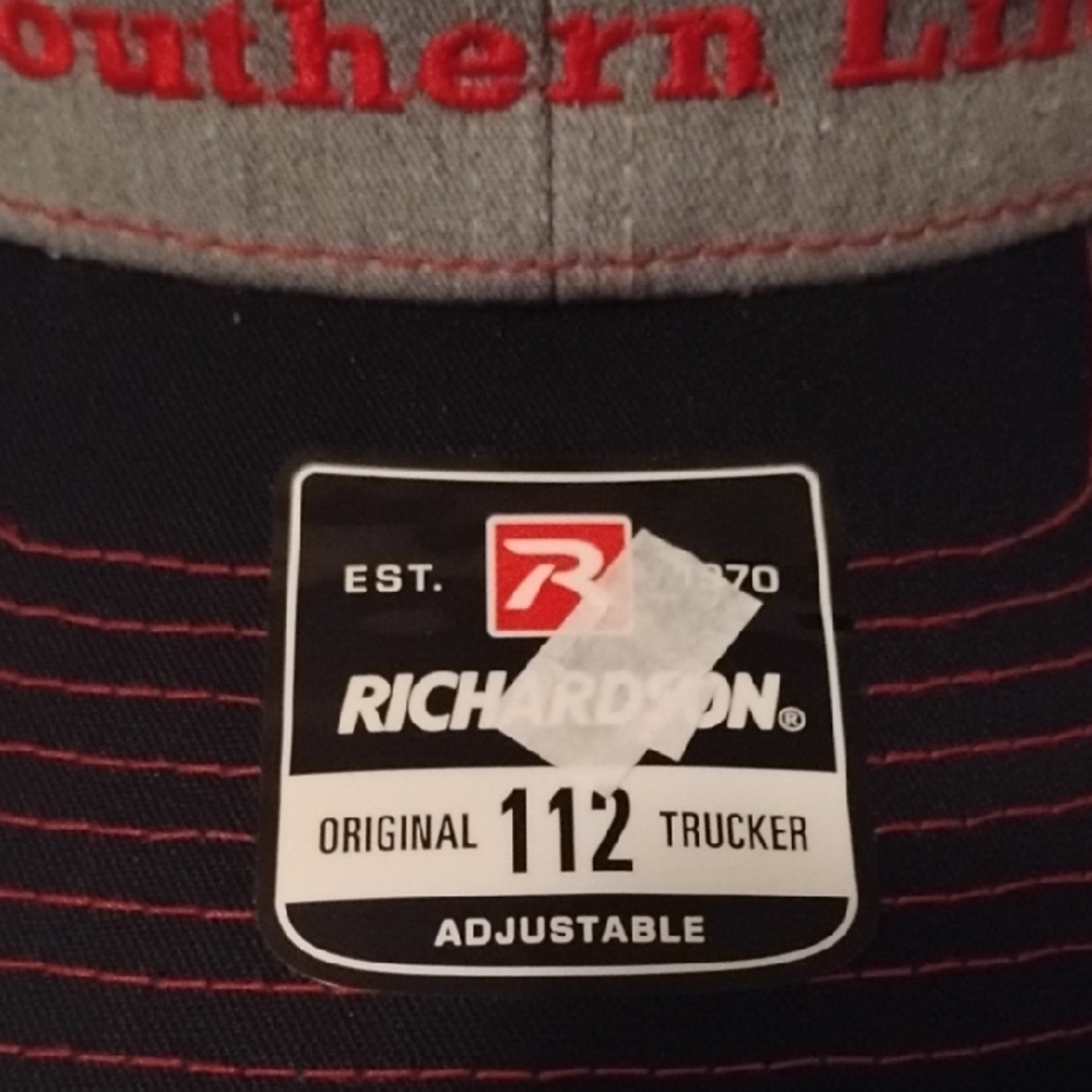 Red and Gray Dog Cap (Southern Life) - Picture 3 of 6